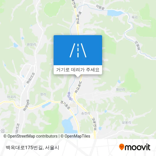 백옥대로175번길 지도