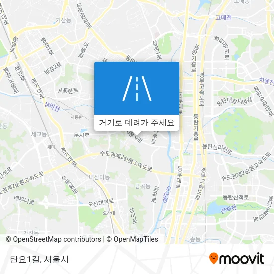 탄요1길 지도