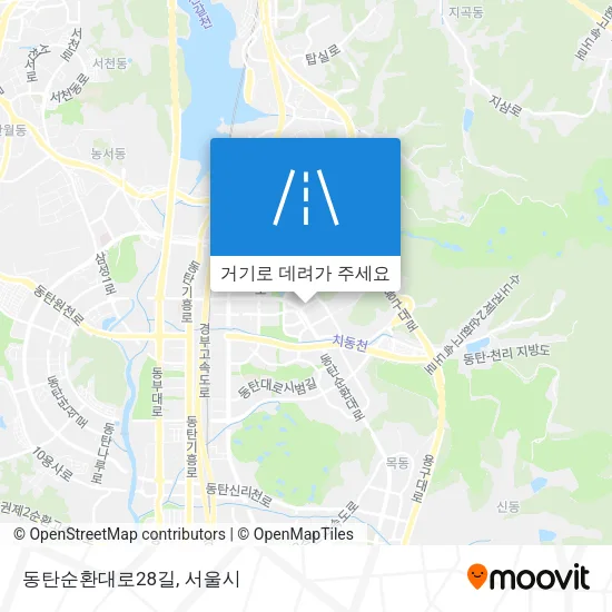 동탄순환대로28길 지도