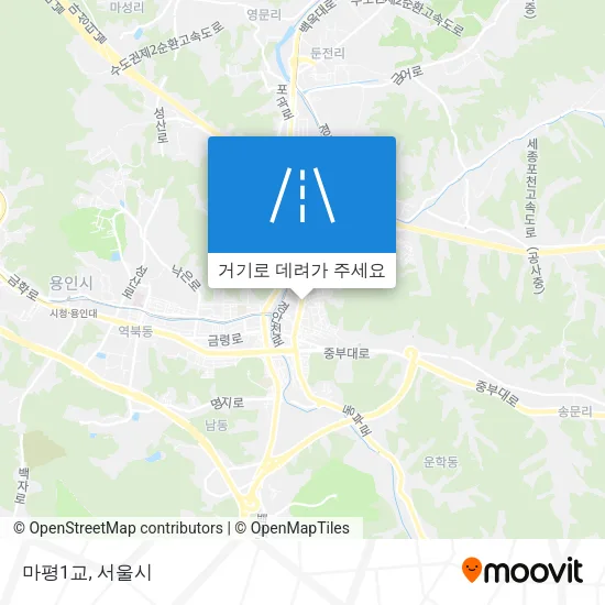 마평1교 지도