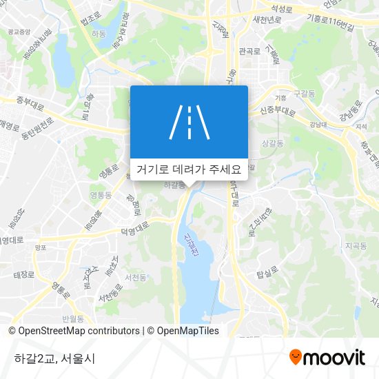 하갈2교 지도
