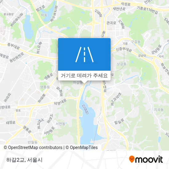 하갈2교 지도