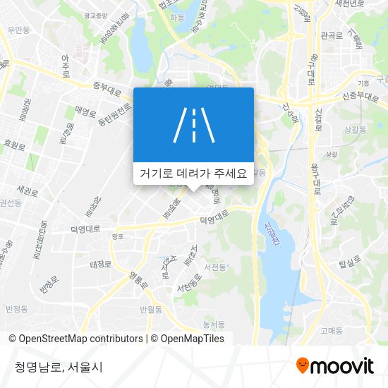 청명남로 지도