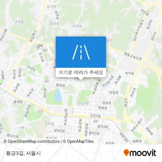 황금3길 지도