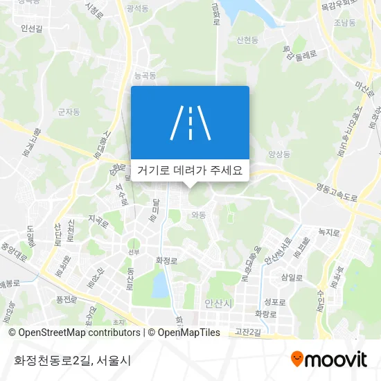 화정천동로2길 지도