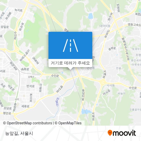 능앞길 지도