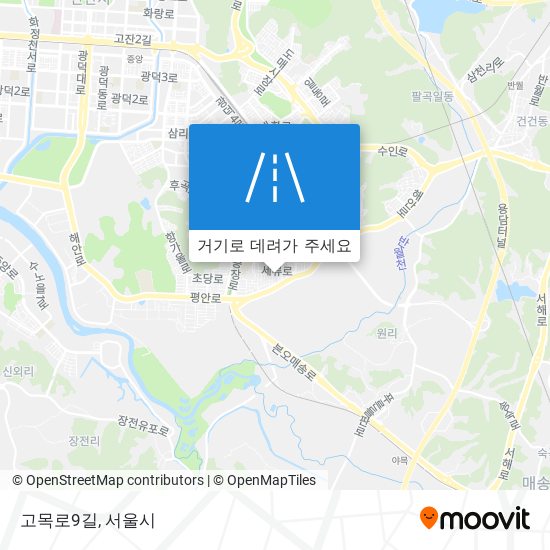 고목로9길 지도