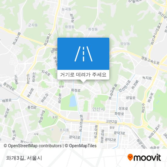 와개3길 지도