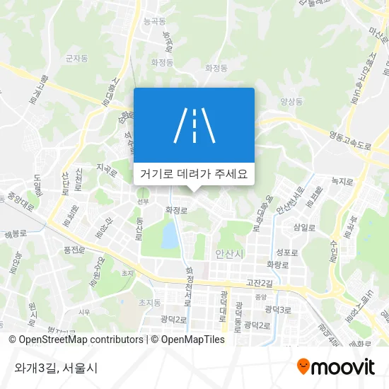 와개3길 지도