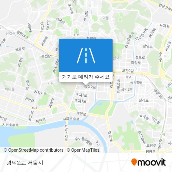 광덕2로 지도