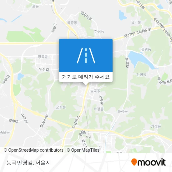 능곡번영길 지도