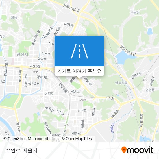 수인로 지도