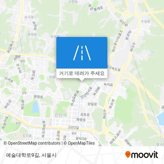 예술대학로9길 지도