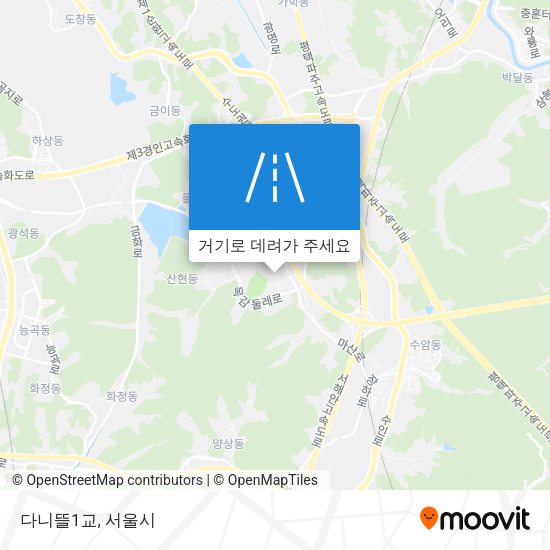 다니뜰1교 지도