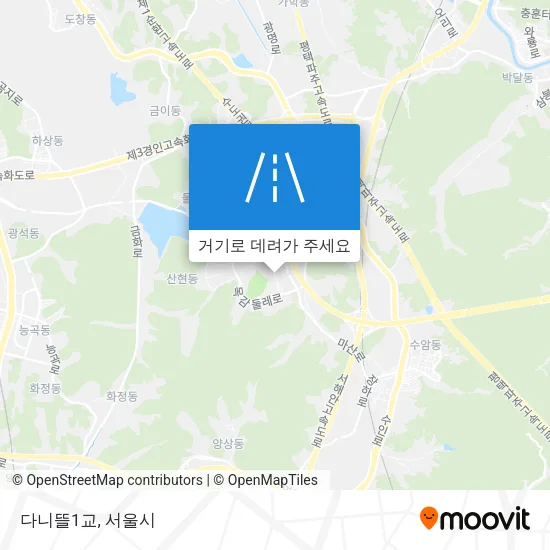다니뜰1교 지도