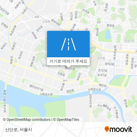 산단로 지도