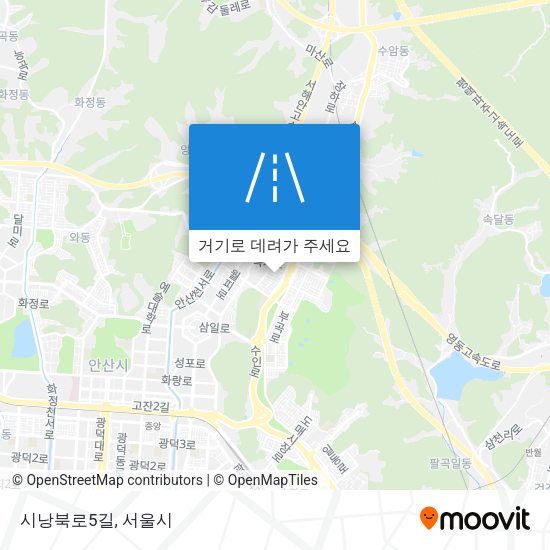 시낭북로5길 지도