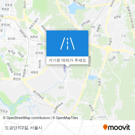 도금단지2길 지도