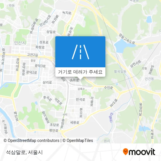 석삼말로 지도