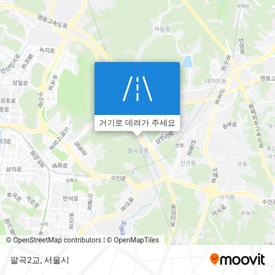 팔곡2교 지도