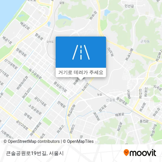 큰솔공원로19번길 지도