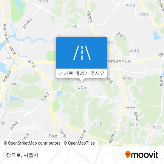 장곡로 지도