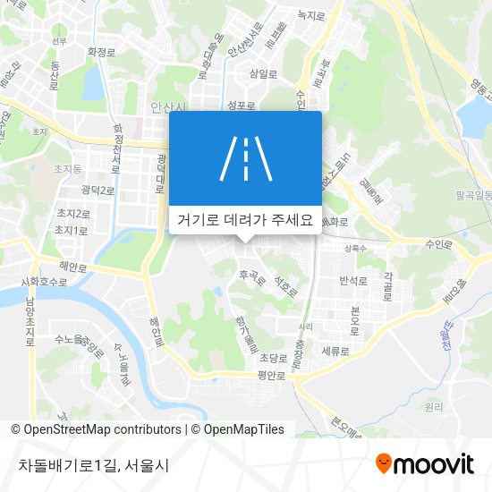 차돌배기로1길 지도
