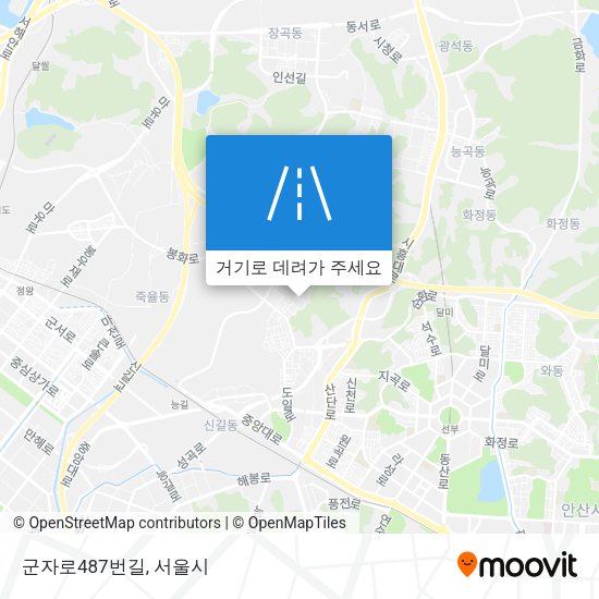군자로487번길 지도