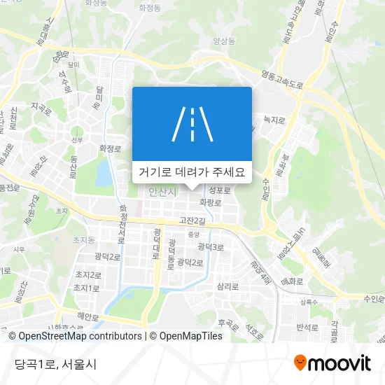 당곡1로 지도