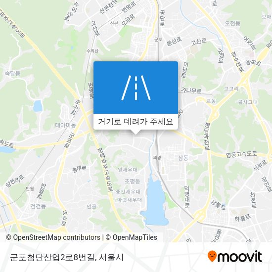 군포첨단산업2로8번길 지도