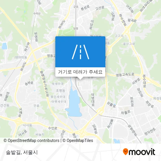 솔밭길 지도
