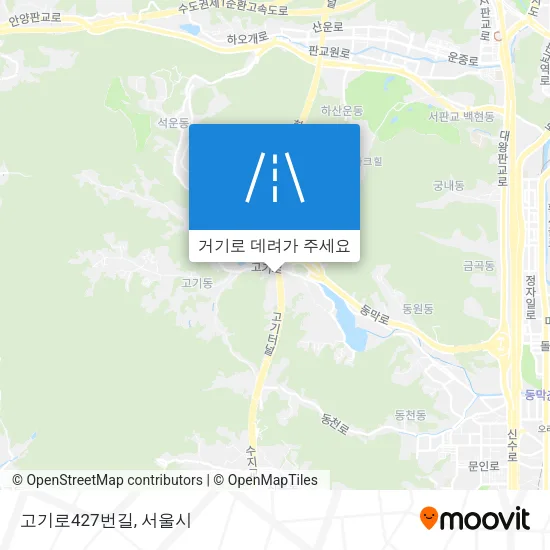 고기로427번길 지도