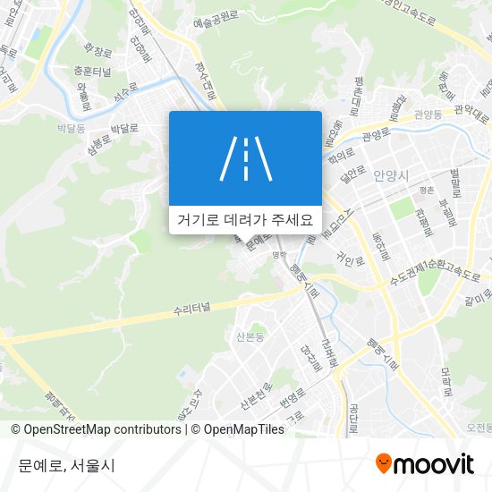 문예로 지도