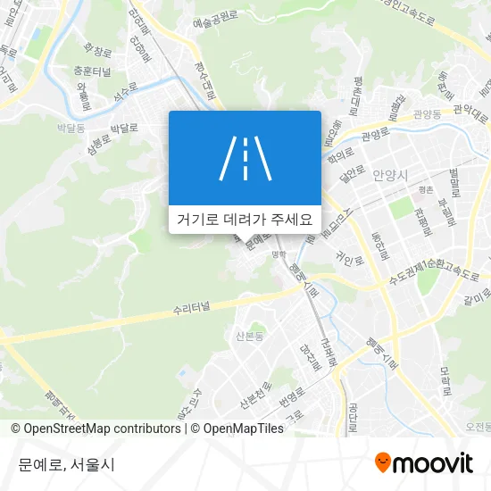 문예로 지도