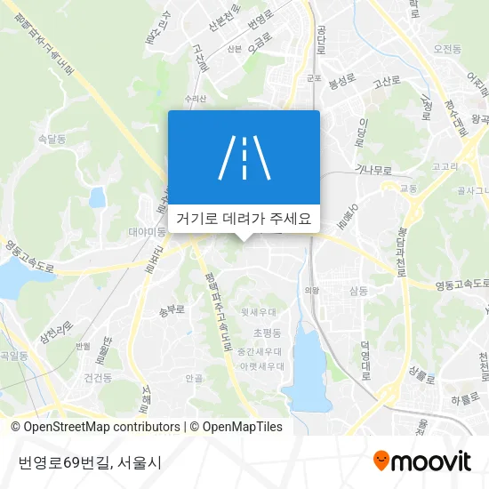번영로69번길 지도