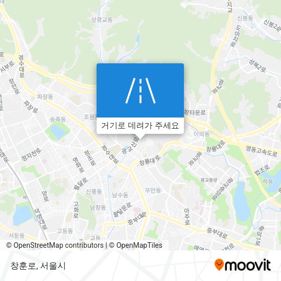 창훈로 지도