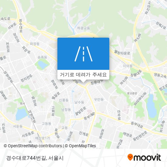 경수대로744번길 지도