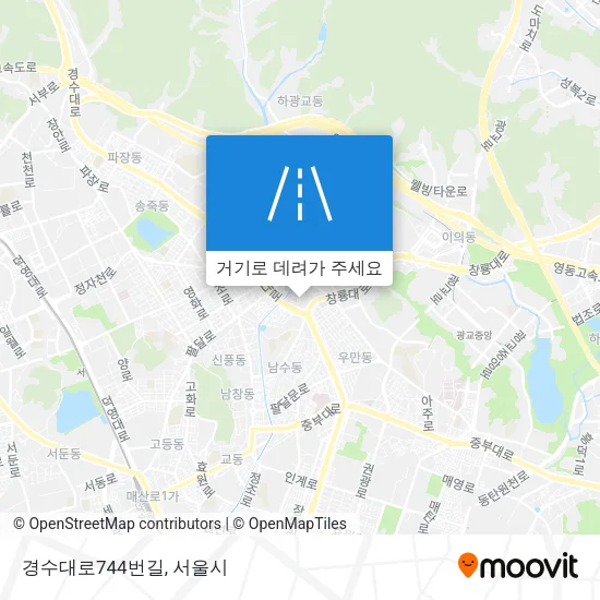 경수대로744번길 지도