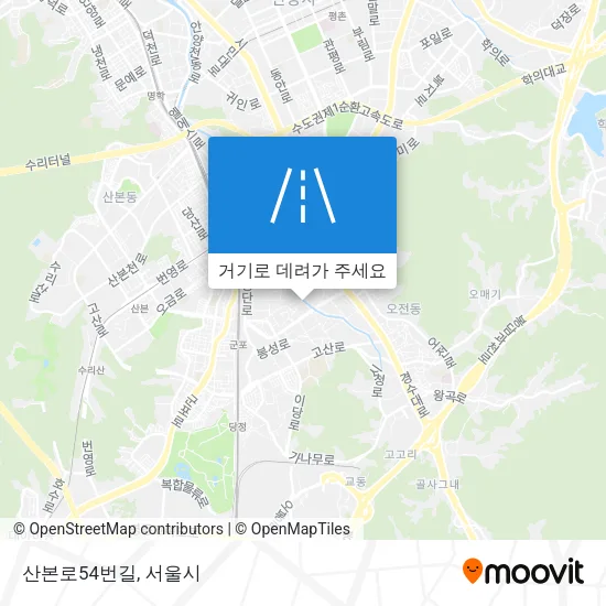 산본로54번길 지도