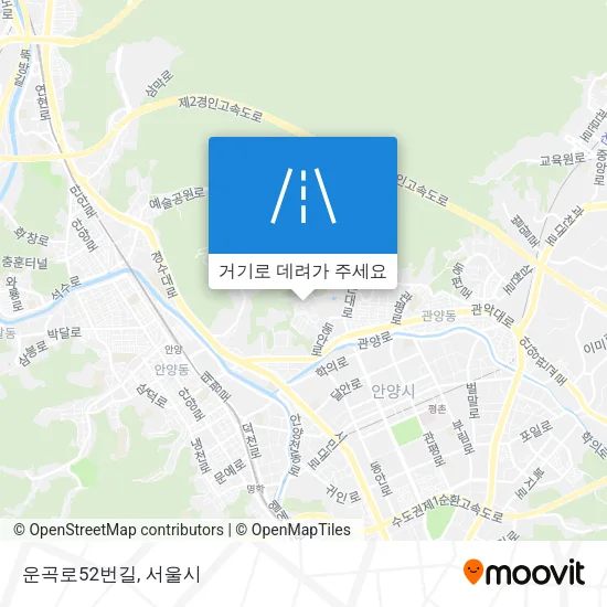 운곡로52번길 지도