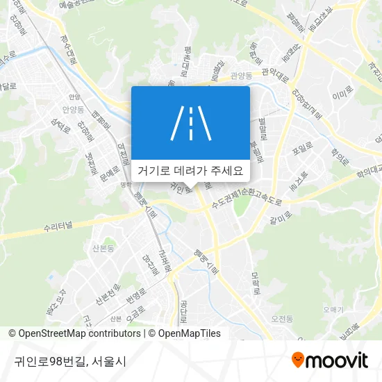 귀인로98번길 지도