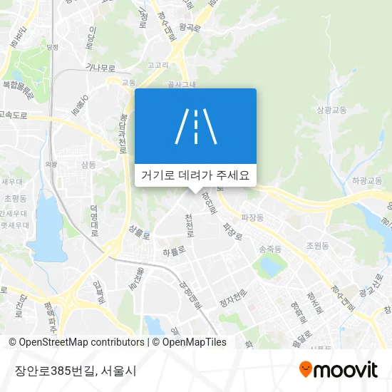 장안로385번길 지도