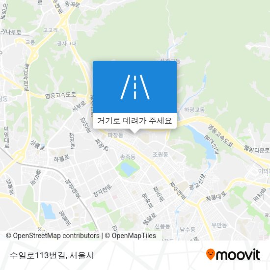 수일로113번길 지도