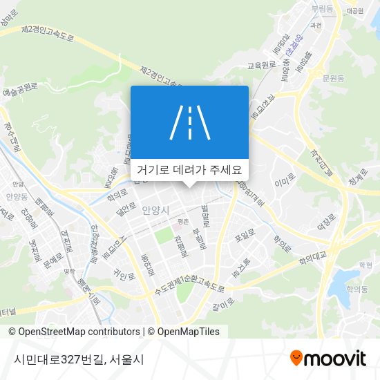 시민대로327번길 지도