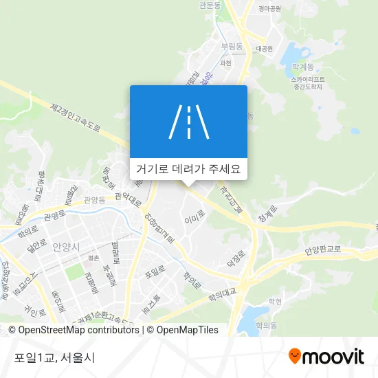 포일1교 지도