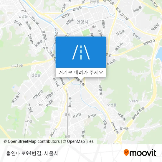 흥안대로94번길 지도