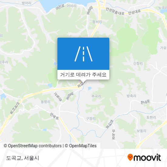 도곡교 지도