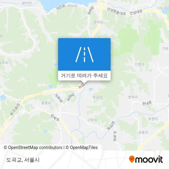 도곡교 지도