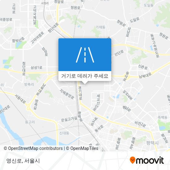 영신로 지도