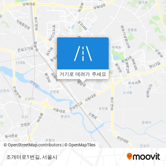 조개터로1번길 지도